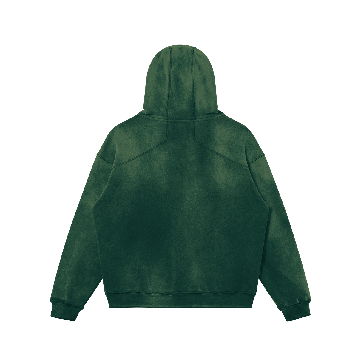 GREEN WASHY HOODIE